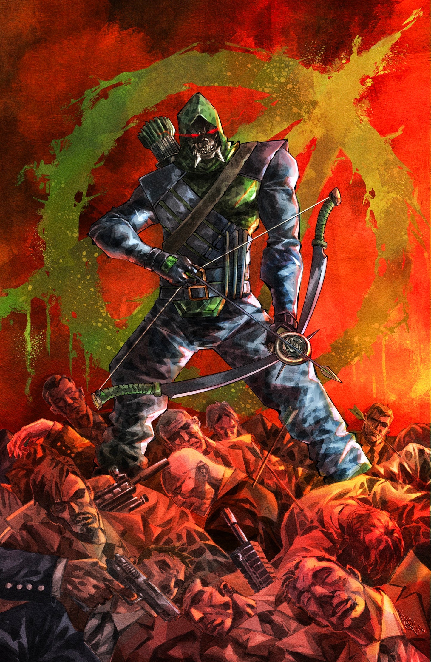 ABSOLUTE GREEN ARROW #1 ALAN QUAH VIRGIN VARIANT EXCLUSIVE LTD 1000