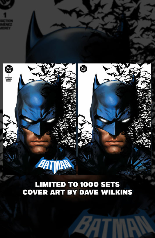 BATMAN #1 DAVE WILKINS TRADE AND VIRGIN EXCLUSIVE SET LTD 1000 - PREORDER 9/03/25