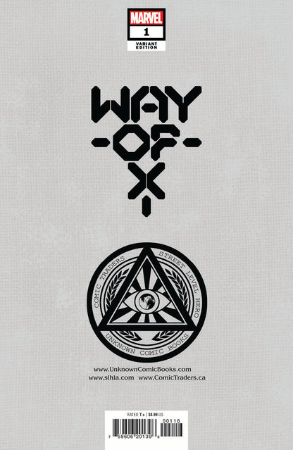[Signed by Adrian Hough] Way Of X #1 Unknown Comics Jay Anacleto Exclusive Var [IN STOCK]