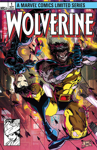 [Signed by Kaare Andrews] [FOIL] WOLVERINE BY CLAREMONT & MILLER #1 FACSIMILE EDITION [NEW PRINTING] UNKNOWN COMICS KAARE ANDREWS EXCLUSIVE MEGACON VAR [IN STOCK]