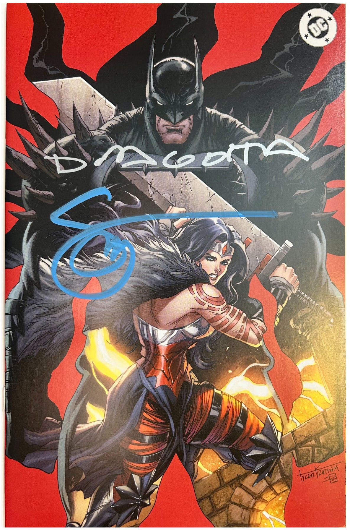 ✏️ ABSOLUTE BATMAN #16 VIRGIN EXCLUSIVE - 2X SIGNED BY DRAGOTTA & SNYDER W/COA'S