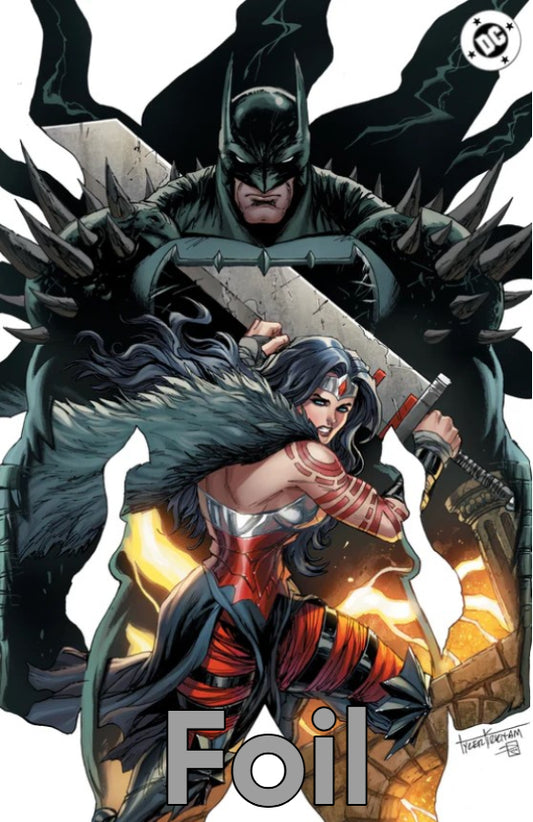 🦇 ABSOLUTE BATMAN #16 TYLER KIRKHAM 🌟FOIL🌟 VIRGIN VARIANT C LTD 1000