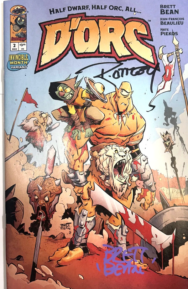 ✏️ DORC #2 CVR C DOUBLE SIGNED BY RYAN OTTLEY & BRETT BEAN AT C2E2