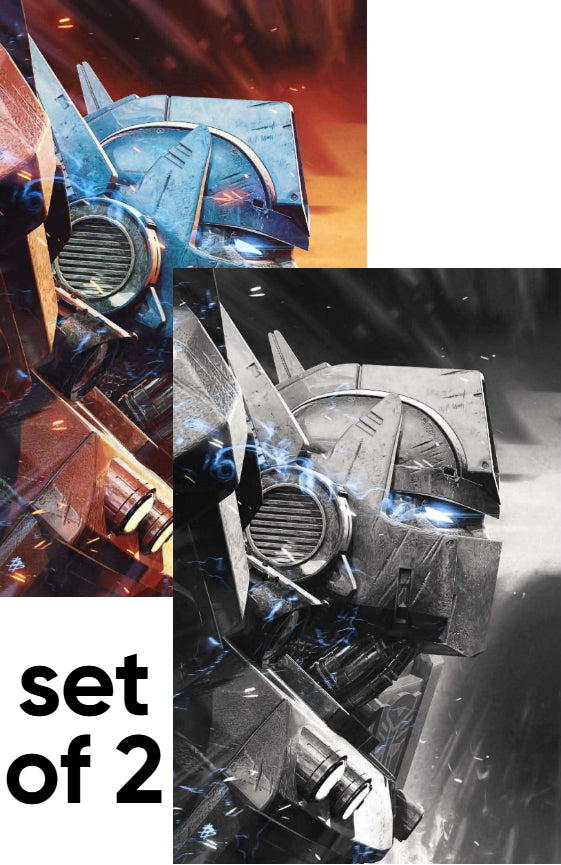 🤖 TRANSFORMERS #27 Bjorn Barends FOIL & VIRGIN EXCLUSIVE - SET OF 2 - LTD 750