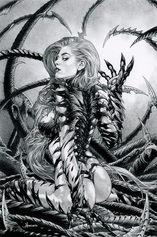 [BLACK &WHITE] WITCHBLADE #27 JAY ANACLETO EXCLUSIVE VIRGIN VAR PREORDER 11/18/26