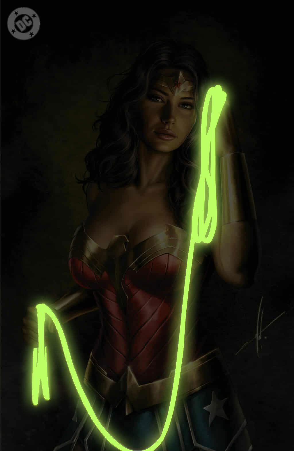 WONDER WOMAN #25 CARLA COHEN FOIL / GLOW IN THE DARK NYCC EXCLUSIVES - PREORDER 10/01/25