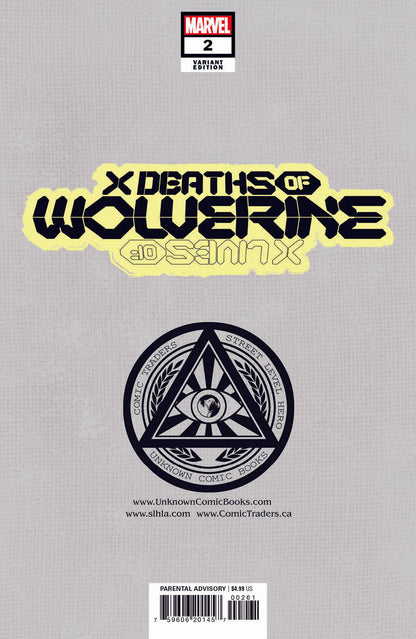 X Deaths Of Wolverine 2 Unknown Comics Ryan Stegman Exclusive Var (02/09/2022)