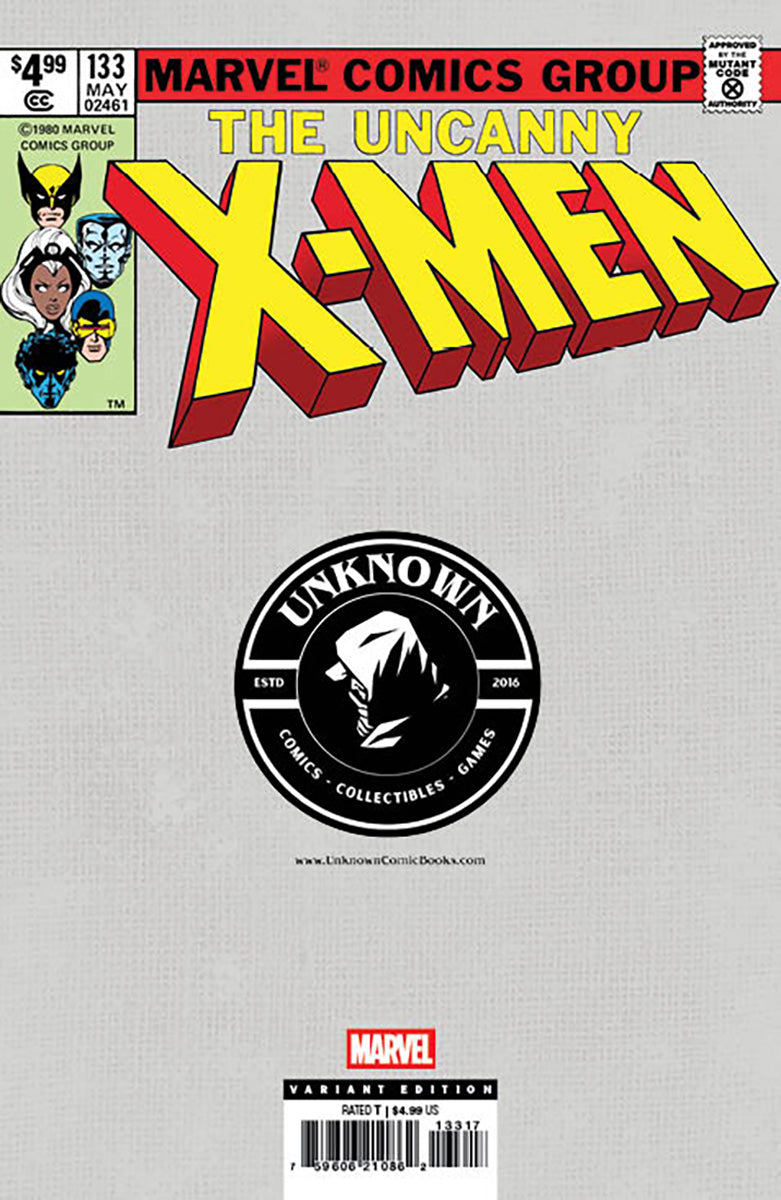 [Signed by Leirix] Uncanny X-men #133 Facsimile Unknown Comics Exclusive Leirix Virgin Var [IN STOCK]