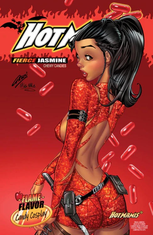 2023 OCTOBER CANDY BOX COSPLAY COLLECTIBLE COVER LMTD 375 - PAUL GREEN