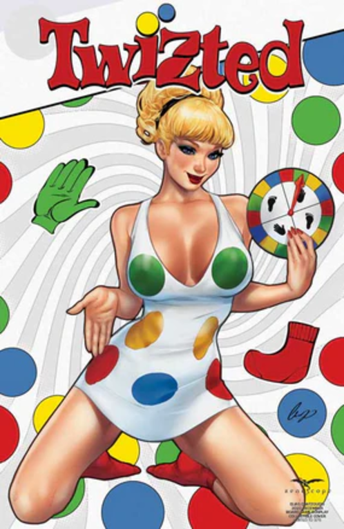 2022 DECEMBER BOARD GAME COSPLAY COLLECTIBLE COVER LMTD 375 ELIAS CHATZOUDIS