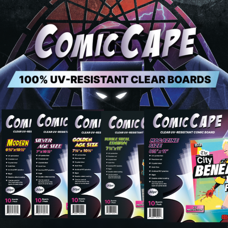 ComicCape - Clear UV Resistant Board