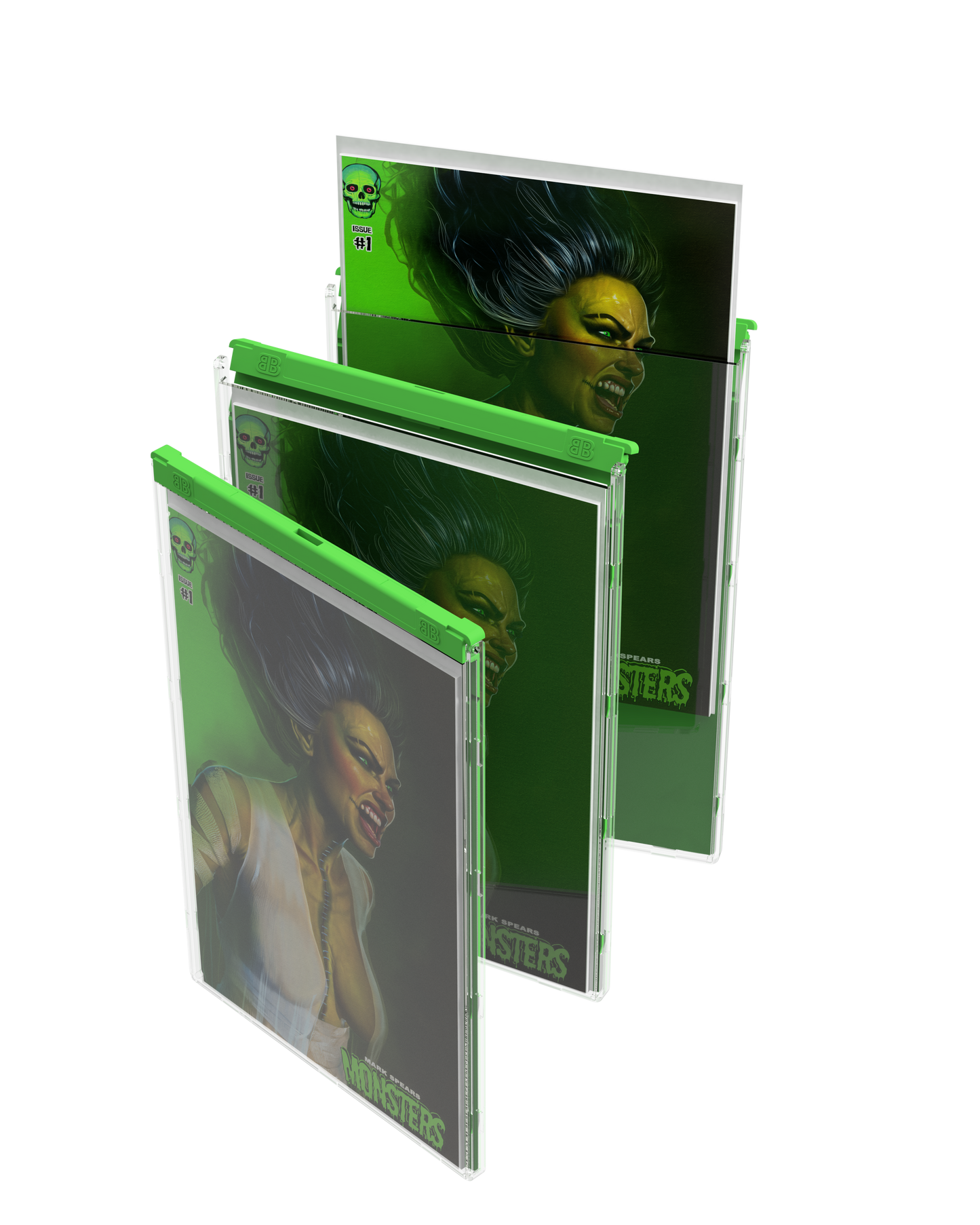 Green Modern Size ComicCapsule