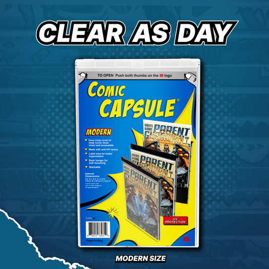 Clear Modern Size ComicCapsule
