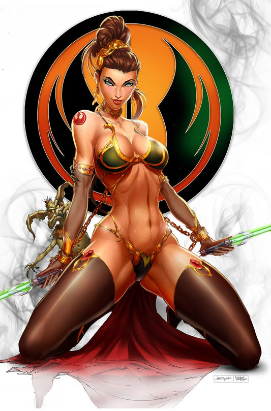 Slave Princess Jedi Cosplay Virgin Exclusive