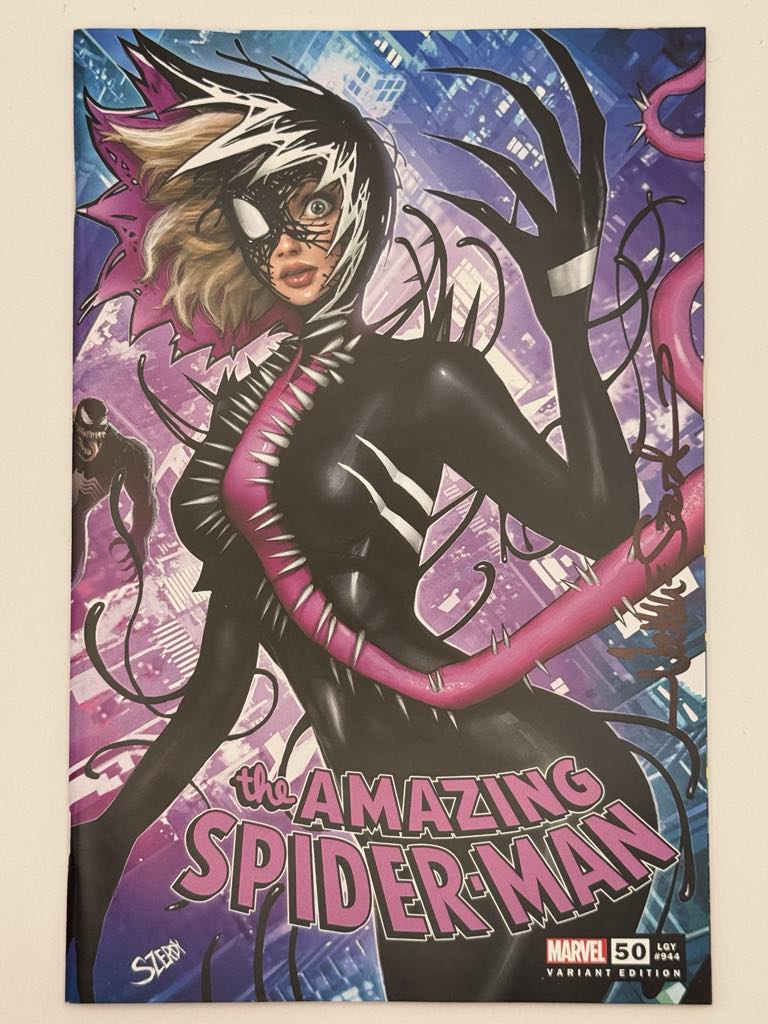 [Signed by Nathan Szerdy] AMAZING SPIDER-MAN #50 UNKNOWN COMICS NATHAN SZERDY EXCLUSIVE VAR