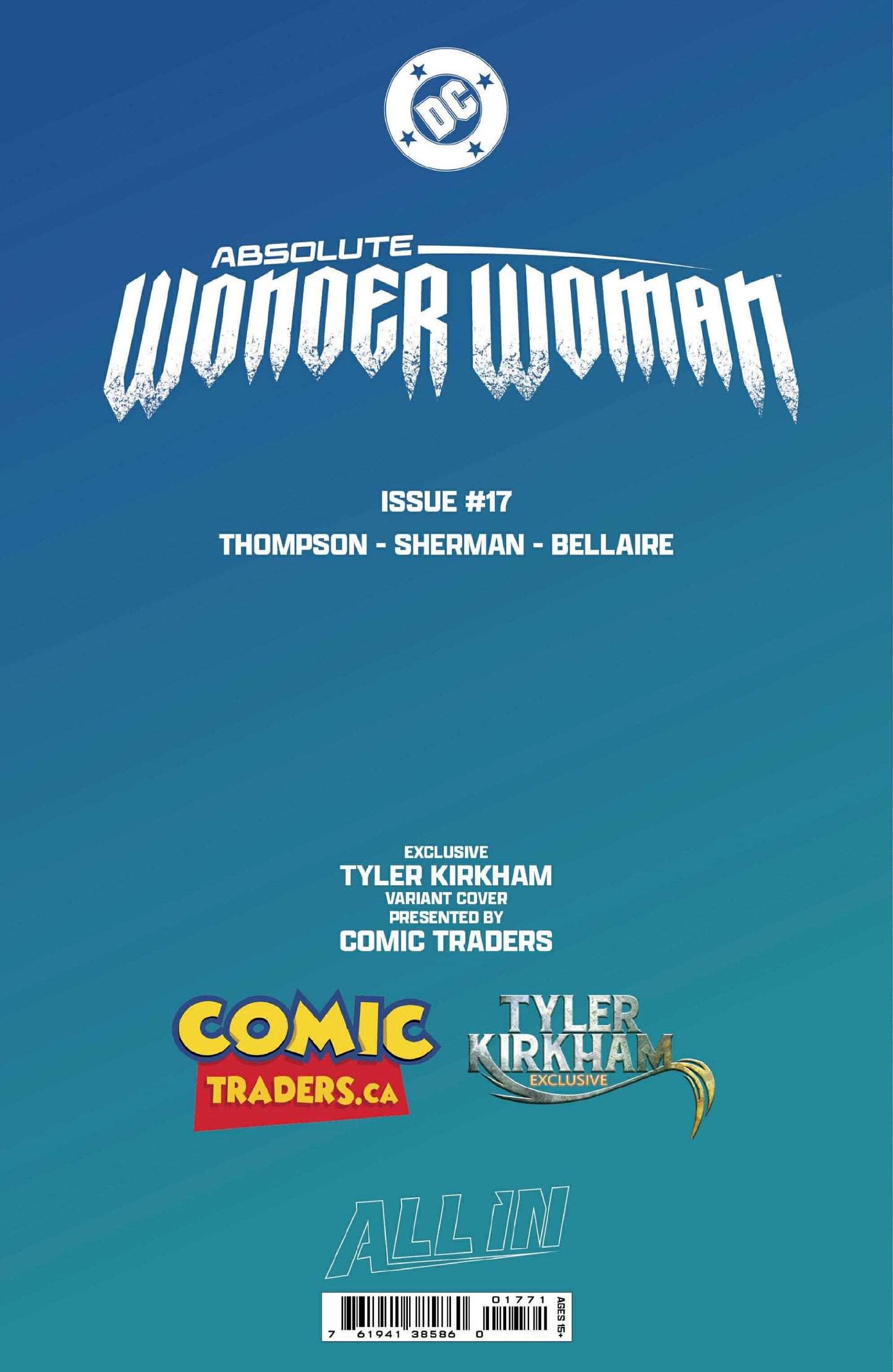 [FOIL] ABSOLUTE WONDER WOMAN #17 TYLER KIRKHAM Megacon 2026 EXCLUSIVE VIRGIN VAR