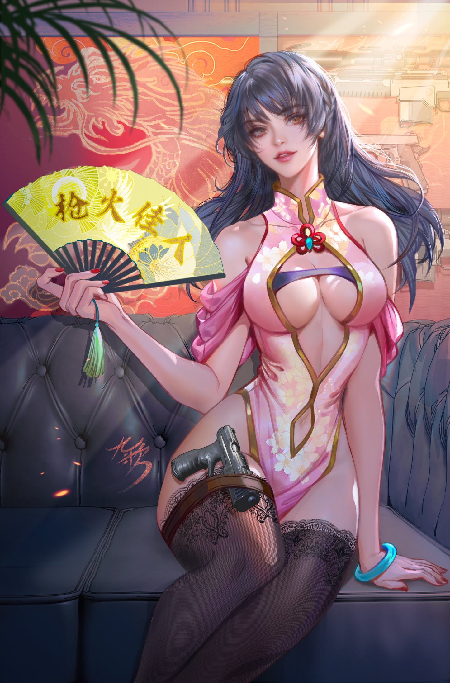GUN HONEY DOUBLE DOWN #2 FAN YANG CVR A VIRGIN VARIANT SDCC 2026 EXCLUSIVE