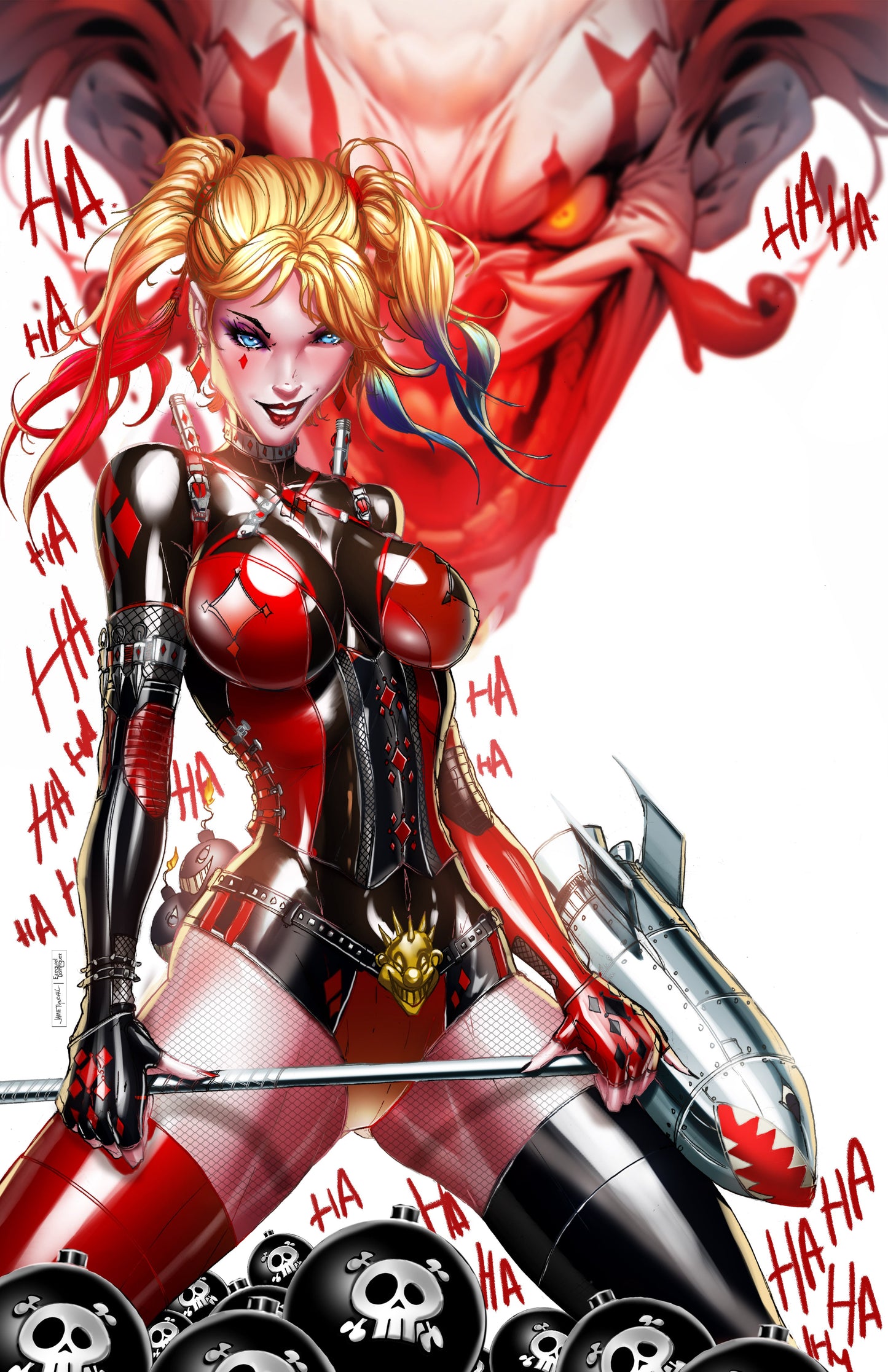 Black Friday Clown Girl Sketchup Cosplay Variant