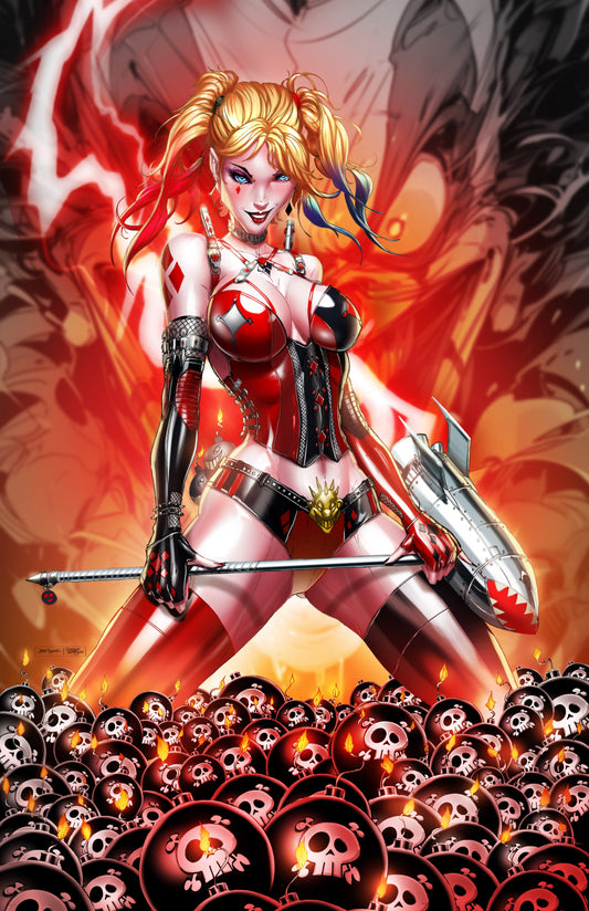 Black Friday Clown Girl Metal Cosplay Virgin Variant