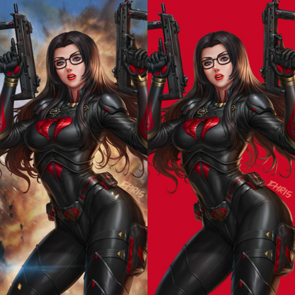 🐍 G.I. JOE: A Real American Hero #322 Chris Ng Baroness Virgin Variant