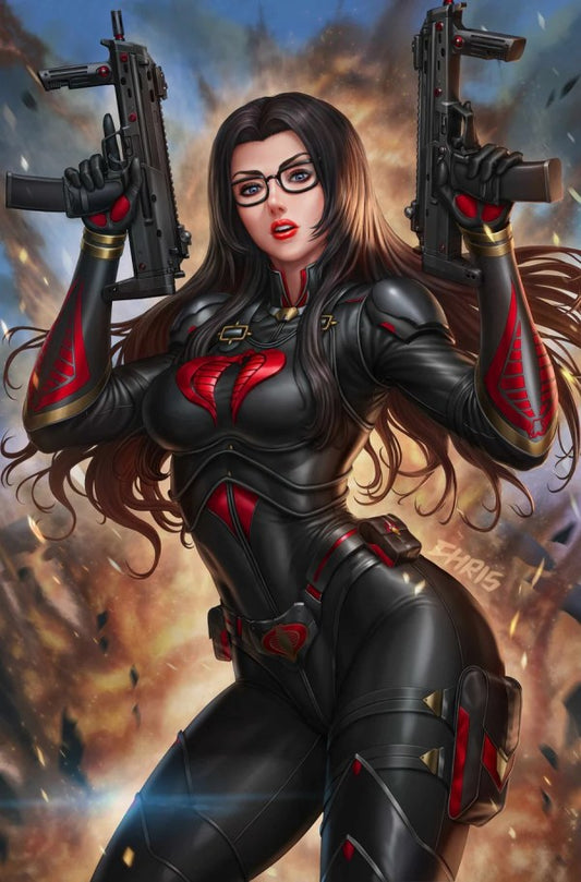 🐍 G.I. JOE: A Real American Hero #322 Chris Ng Baroness Virgin Variant