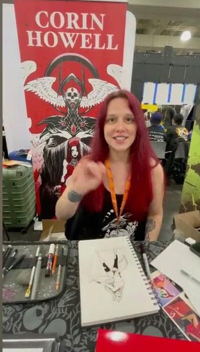 ✏️ EDDIE BROCK: CARNAGE #9 SIGNED CORIN HOWELL FAN EXPO NEW ORLEANS COA