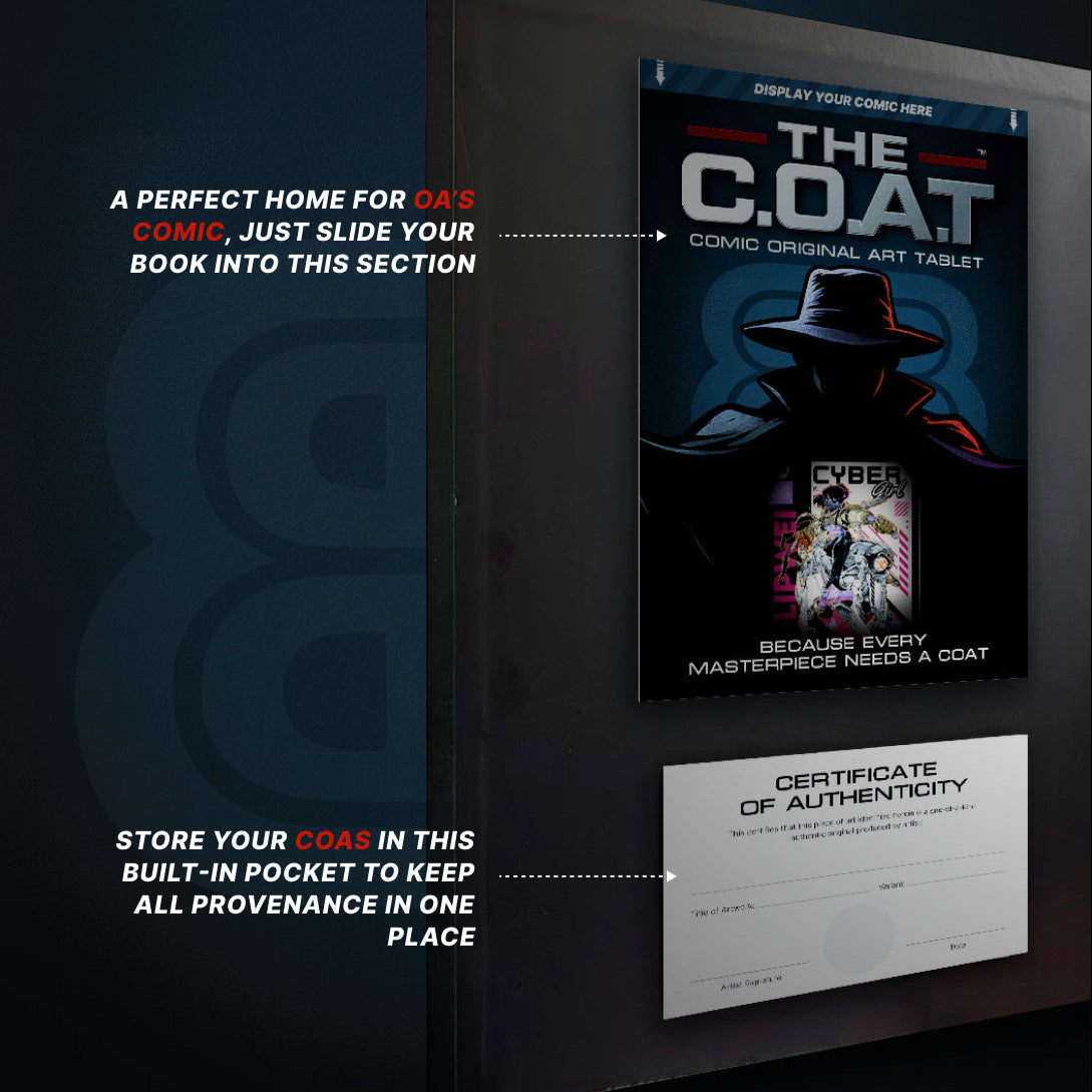 The C.O.A.T - Original Art Display Holder