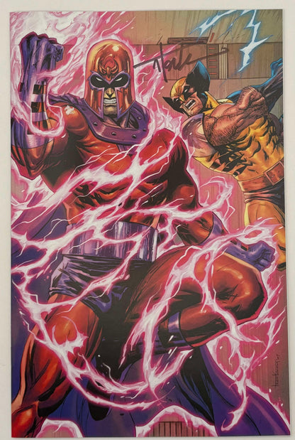 [Signed by Tyler Kirkham] WOLVERINE #2  Unknown Tyler Kirkham Connecting Cover Excl Virgin Var